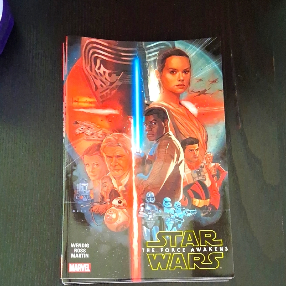 Disney Marvel Comics Star Wars The Force Awakens Comic Book